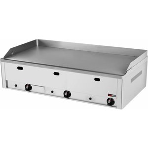 RedFox Countertop Gas Cast Iron Griddle 970 x 480 mm, Smooth, 3 Heating Zones, 12 kW RedFox Countertop Gas Cast Iron Griddle 970 x 480 mm, Smooth, 3 Heating Zones, 12 kW