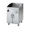 RM GASTRO Gas Griddle 560 x 510 mm, Smooth, 10,5 kW on Cabinet Base