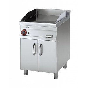 RM GASTRO Gas Griddle 560 x 510 mm, Smooth, 10,5 kW on Cabinet Base RM GASTRO Gas Griddle 560 x 510 mm, Smooth, 10,5 kW on Cabinet Base