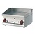RM GASTRO Countertop Gas Griddle 595 x 450 mm, Ribbed, Superchromed, 2 Heating Zones, 9 kW