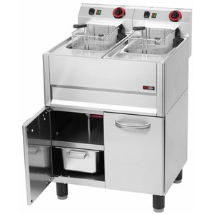 RedFox 2-Tank Electric Fryer 16 L, 2 x 6 kW RedFox 2-Tank Electric Fryer 16 L, 2 x 6 kW
