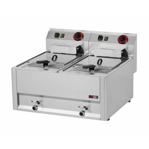 RedFox 2-Tank Countertop Electric Fryer 16 L, 6 kW RedFox 2-Tank Countertop Electric Fryer 16 L, 6 kW