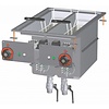 RM GASTRO Electric Fryer 2-Tank Built-In 6 + 6 L, 6 kW + 6 kW