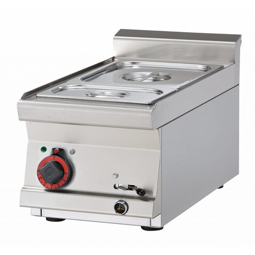 RM GASTRO Water Countertop Electric Bain Marie, 1-Chamber with Drain Tap, GN 1/2 + GN 1/3, 1,65 kW RM GASTRO Water Countertop Electric Bain Marie, 1-Chamber with Drain Tap, GN 1/2 + GN 1/3, 1,65 kW