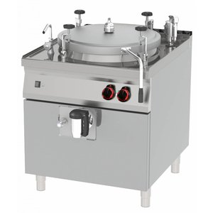 RM GASTRO Electric Pressure Boiling Kettle 100 L, 16 kW