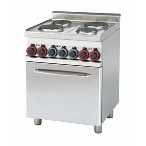 RM GASTRO Electric Cooker with 4 hot plates and Convection Oven GN 1/1, 9,05 kW RM GASTRO Electric Cooker with 4 hot plates and Convection Oven GN 1/1, 9,05 kW