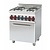 RM GASTRO Electric Cooker with 4 hot plates and Convection Oven GN 1/1, 9,05 kW