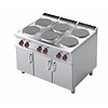 RM GASTRO Electric Cooker with 6 Round Hot Plates and Cupboard, 21 kW RM GASTRO Electric Cooker with 6 Round Hot Plates and Cupboard, 21 kW