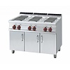 RM GASTRO Electric Cooker with 6 Square Hot Plates and Cupboard, 15,6 kW RM GASTRO Electric Cooker with 6 Square Hot Plates and Cupboard, 15,6 kW