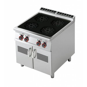 RM GASTRO Kuchnia indukcyjna z 4 polami grzewczymi i szafką, 20 kW RM GASTRO Kuchnia indukcyjna z 4 polami grzewczymi i szafką, 20 kW