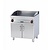 RM GASTRO Płyta grillowa 1/2 gładka 1/2 ryflowana | 790x522mm | 9000W | 800x700x(H)900mm