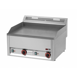 RedFox Countertop Electric Cast Iron Griddle 480 x 650 mm, Smooth, 2 Heating Zones, 6 kW, 400V RedFox Countertop Electric Cast Iron Griddle 480 x 650 mm, Smooth, 2 Heating Zones, 6 kW, 400V