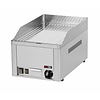 RedFox Countertop Electric Griddle 330 x 480 mm, Ribbed, Chromed, 3 kW