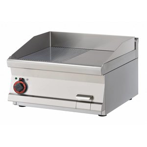 RM GASTRO Countertop Electric Griddle 595 x 450 mm, Ribbed, Superchromed, 6,75 kW, 400V RM GASTRO Countertop Electric Griddle 595 x 450 mm, Ribbed, Superchromed, 6,75 kW, 400V