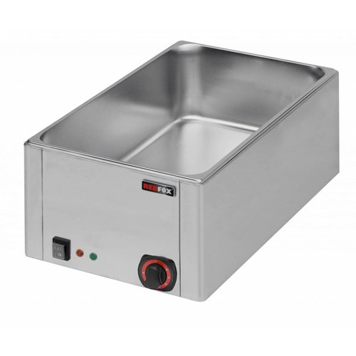 RedFox Countertop Electric Bain Marie, 1-Chamber, GN 1/1, 0,7 kW RedFox Countertop Electric Bain Marie, 1-Chamber, GN 1/1, 0,7 kW