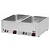 RedFox Countertop Electric Bain Marie, 1-Chamber, 2 x GN 1/1, 3 kW