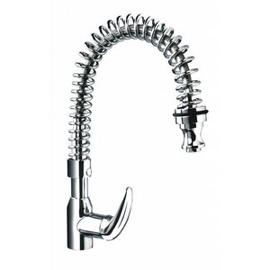 RedFox Single Lever Deck Mounted Kitchen Faucet with Flexible Tap RedFox Single Lever Deck Mounted Kitchen Faucet with Flexible Tap