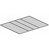 RedFox LS Stainless steel grate GN 2/1