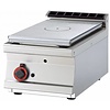 RM GASTRO Countertop Cast-Iron Gas Cooker with 1 Hot Plate, 7 kW