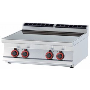 RM GASTRO Countertop Ceramic Electric Cooker with 4 Heating Zones, 10 kW RM GASTRO Countertop Ceramic Electric Cooker with 4 Heating Zones, 10 kW