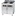 RM GASTRO Electric Cooker with 4 Hot Plates and a Cupboard, 14 kW