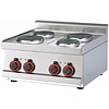 RM GASTRO Countertop Electric Cooker with 4 Hotplates ø 150 i 180 mm, 6 kW