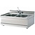 RM GASTRO 2-Chamber Sink, 800x600x(h)280 mm with Battery