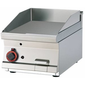 RM GASTRO Countertop Gas Griddle 395 x 450 mm, Ribbed, Superchromed, 6 kW RM GASTRO Countertop Gas Griddle 395 x 450 mm, Ribbed, Superchromed, 6 kW