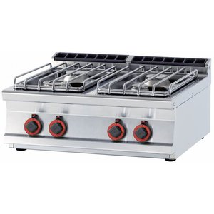 RM GASTRO Kuchnia gazowa nastawna z 4 palnikami, 22 kW RM GASTRO Kuchnia gazowa nastawna z 4 palnikami, 22 kW