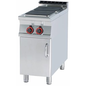 RM GASTRO Electric Cooker with 2 Hot Plates and Cupboard, 8 kW RM GASTRO Electric Cooker with 2 Hot Plates and Cupboard, 8 kW