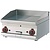 RM GASTRO Gazowa płyta grillowa 595 x 450 mm, gładka, superchromowana, 2 strefy grzewcze, 9 kW, nastawna