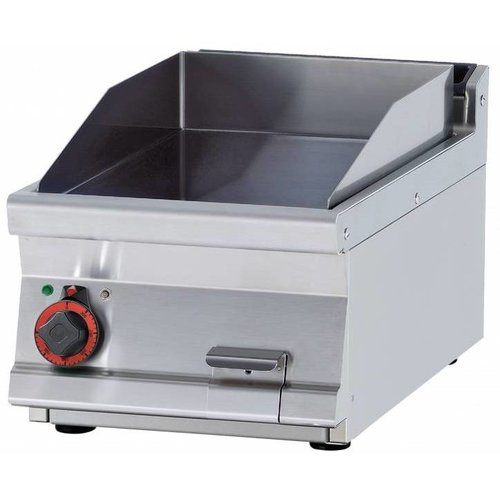 RM GASTRO Elektryczna płyta grillowa 360 x 510 mm, ryflowana, superchromowana, 5,55 kW, 400V, nastawna RM GASTRO Elektryczna płyta grillowa 360 x 510 mm, ryflowana, superchromowana, 5,55 kW, 400V, nastawna