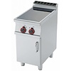 RM GASTRO Ceramic Electric Cooker with 2 Heating Zones Cupboard, 5 kW RM GASTRO Ceramic Electric Cooker with 2 Heating Zones Cupboard, 5 kW