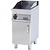 RM GASTRO Electric Griddle 360 x 510 mm, Ribbed, Superchromed, 5,5 kW, 400V on Cabinet Base