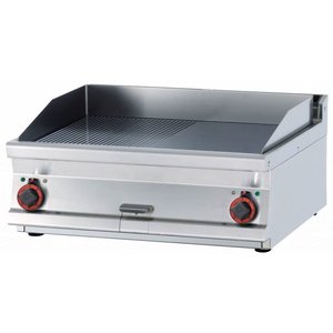 RM GASTRO Countertop Electric Griddle 760 x 510 mm, Smooth, 2 Heating Zones, 11,1 kW, 400V RM GASTRO Countertop Electric Griddle 760 x 510 mm, Smooth, 2 Heating Zones, 11,1 kW, 400V