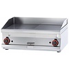 RM GASTRO Gazowa płyta grillowa 795 x 450 mm, ryflowana, 2 strefy grzewcze, 12 kW, nastawna
