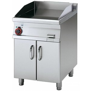 RM GASTRO Electric Griddle 560 x 510 mm, Ribbed, Superchromed, 7,4 kW, 400V on Cabinet Base RM GASTRO Electric Griddle 560 x 510 mm, Ribbed, Superchromed, 7,4 kW, 400V on Cabinet Base