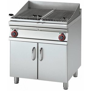 RM GASTRO Electric Steam Grill 2x 380 x 520 mm, 2 Heating Zones, 12 kW, 400V on Cabinet Base RM GASTRO Electric Steam Grill 2x 380 x 520 mm, 2 Heating Zones, 12 kW, 400V on Cabinet Base
