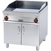 RM GASTRO Electric Griddle 760 x 680 mm, Smooth, Superchromed, 2 Heating Zones, 15 kW, 400V on Cabinet Base RM GASTRO Electric Griddle 760 x 680 mm, Smooth, Superchromed, 2 Heating Zones, 15 kW, 400V on Cabinet Base