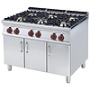 RM GASTRO Gas Cooker with 6 Burners and Cupboard, 45 kW RM GASTRO Gas Cooker with 6 Burners and Cupboard, 45 kW
