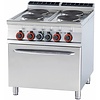 RM GASTRO Electric Cooker with 4 Hot Plates and Electric Convection Oven GN 2/1, 20,7 kW RM GASTRO Electric Cooker with 4 Hot Plates and Electric Convection Oven GN 2/1, 20,7 kW
