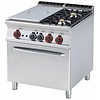 RM GASTRO Cast-Iron Gas Cooker with 2 Burners and 1  Hot Plate, Electric Oven GN 2/1, 30,7 kW RM GASTRO Cast-Iron Gas Cooker with 2 Burners and 1  Hot Plate, Electric Oven GN 2/1, 30,7 kW