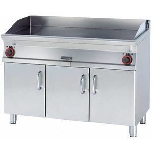 RM GASTRO Płyta grillowa gładka chromowana | 1190x522mm | 14800W | 1200x700x(H)900mm RM GASTRO Płyta grillowa gładka chromowana | 1190x522mm | 14800W | 1200x700x(H)900mm