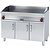 RM GASTRO Płyta grillowa gładka chromowana | 1190x522mm | 14800W | 1200x700x(H)900mm