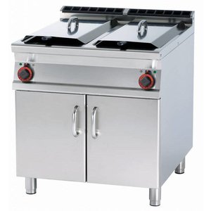 RM GASTRO 2-Tank Gas Fryer 2 x 18 L, 30 kW RM GASTRO 2-Tank Gas Fryer 2 x 18 L, 30 kW