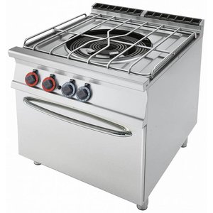 RM GASTRO Gas Cooker with 1 Burner and Gas Oven GN 2/1, 35,2 kW RM GASTRO Gas Cooker with 1 Burner and Gas Oven GN 2/1, 35,2 kW