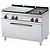 RM GASTRO Cast-Iron Gas Cooker with 2 Burners and 1  Hot Plate and Gas Oven GN 1/1, 25 kW