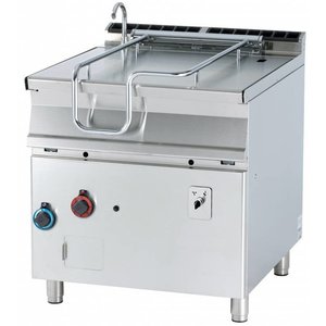 RM GASTRO Tilting gas frying pan BRM80-98 G