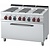 RM GASTRO Electric Cooker with 6 Square Hotplates and Electric Oven GN 1/1, 22,5 kW