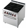 RM GASTRO Ceramic Electric Cooker with 4 Heating Zones and Electric Oven GN 2/1, 20,3 kW RM GASTRO Ceramic Electric Cooker with 4 Heating Zones and Electric Oven GN 2/1, 20,3 kW